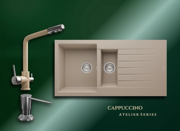 Cappuccino Atelier Series Troya 100 P005 & Abant Premium Mutfak Koleksiyonu ürün görseli 1