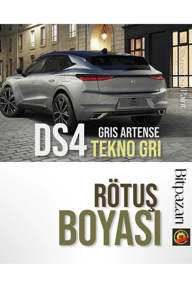 DS4 Tekno Gri , Gris Artense - KCA - Rötuş Boyası 20 ml ürün görseli 1