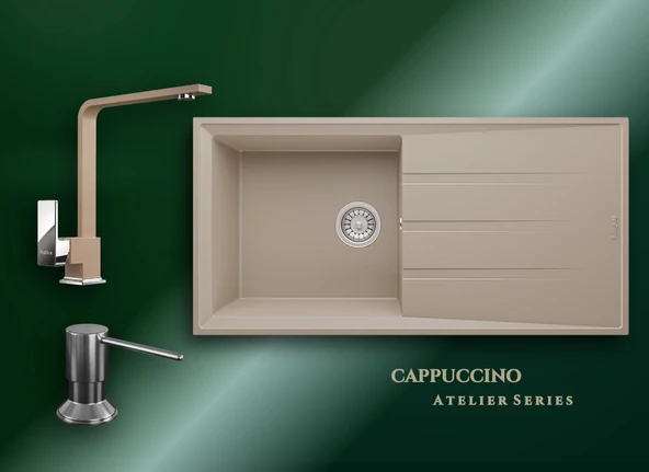 Cappuccino Atelier Series Efes 100 P012 & Göksu Premium Mutfak Koleksiyonu ürün görseli 1