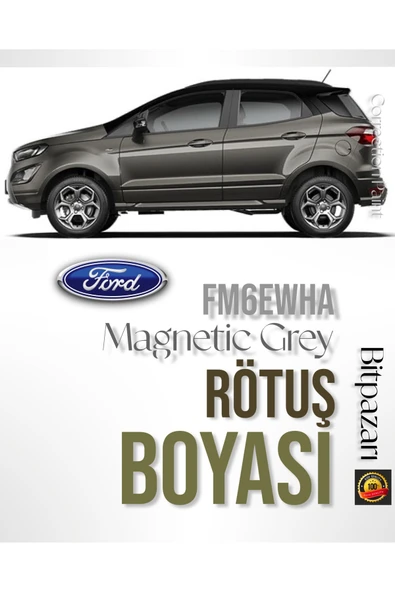 FORD Magnetic gri Orjinal Rötuş Boyası 25ml - Fırçalı şişe ürün görseli 1
