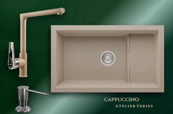 Cappuccino Atelier Series Patara P017 & Vesta Premium Mutfak Koleksiyonu ürün görseli 1