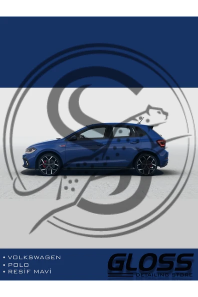 Volkswagen Polo Resif Mavi LB5K - Profesyonel Çizik Ve Taş izi Giderici Rötuş Boyası 30ml. ürün görseli 1