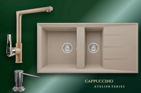 Cappuccino Atelier Series Salda 100 P013 & Vesta Premium Mutfak Koleksiyonu ürün görseli 1