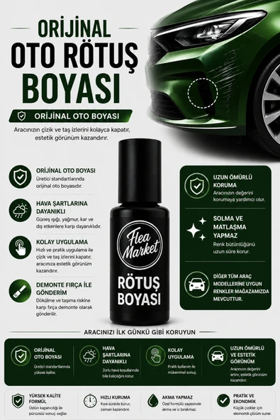 VW LF5W Yarış Mavi Çizik giderici Rötuş boyası Seti 20ml fırçalı set. ürün görseli 1