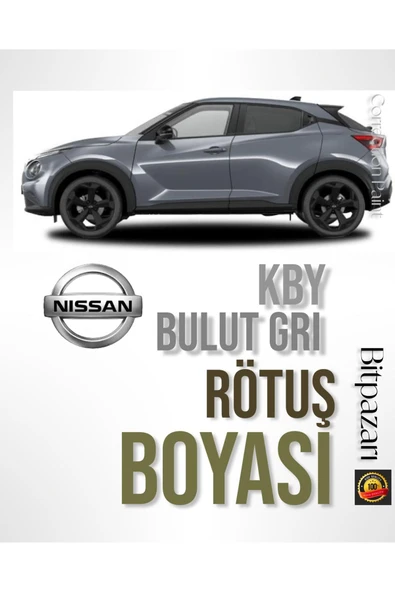 NISSAN JUKE KBY Bulut gri Rötuş Boyası 25ml Fırçalı Şişe – ürün görseli 1