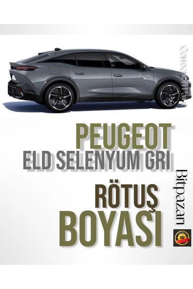 Peugeot Selenyum Gri ELD - Profesyonel Rötüş Boyası 20ml. ürün görseli 1