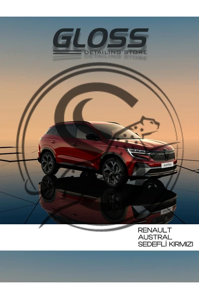 Renault Austral Sedefli Alev Kırmızı NNP - Profesyonel Rötuş Boyası Çift Şişe 20ml/20ml. ürün görseli 1