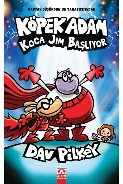 Altın Kitaplar Köpek Adam - 13 | Koca Jim Başlıyor | Dav Pilkey | | 9789752128255 ürün görseli 1