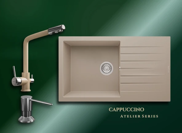 Cappuccino Atelier Series Laodikya 86 XL P014 & Abant Premium Mutfak Koleksiyonu ürün görseli 1