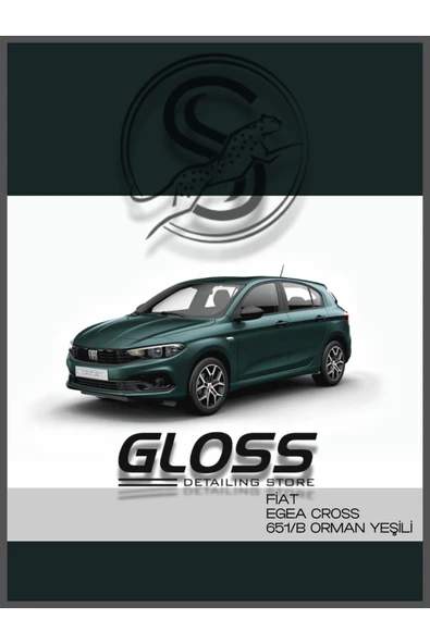 Fiat Egea Cross Orman Yeşili 651B Uyumlu (Toscana Yeşil) - Çizik Giderici Rötuş Boyası 30ml. ürün görseli 1