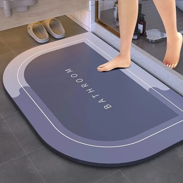 Süper Emici Banyo Duş Paspası ürün görseli 1
