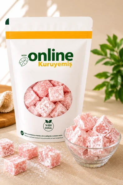 Lokum Güllü - 250 gr ürün görseli 1