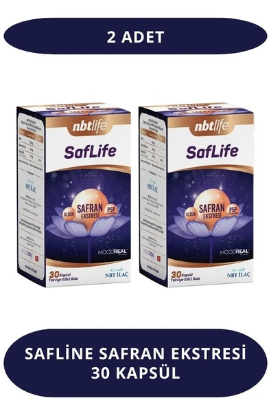 Safline Safran Ekstresi 30 Kapsül (2 Adet) ürün görseli 1