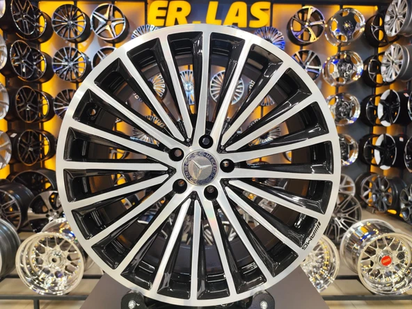4 Adet MERCEDES ORIJINAL 8-9*20 5*112 ET28 66.6 BLACK MACK JANT REVİZE EDİLMİŞ (Takım) ürün görseli 1
