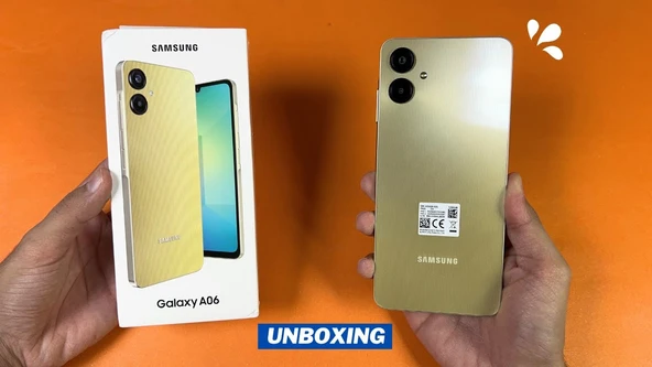 Samsung Galaxy A06 128 GB Altın ürün görseli 1