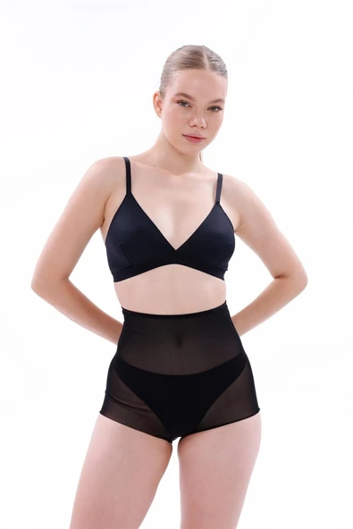 kapsulavm Ten MI EMAY 2706 Lazer Tül Toparlayıcı Slip Hayalet Korse ürün görseli 1