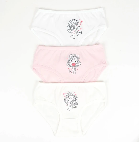 Kız 3lü Slip K128666 (tek adet fiyatıdır) ürün görseli 1