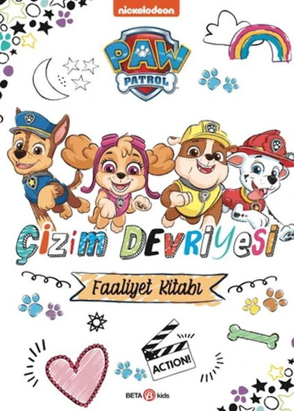 PAW Patrol - Çizim Devriyesi Boyama Kitabı ürün görseli 1