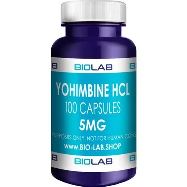 Biolab Yohimbine HCL 5 mg 100 Kapsül ürün görseli 1