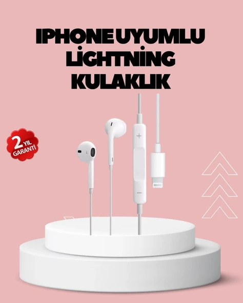 Konforlu Ergonomik Kare Tasarımlı Müzik Ve Çağrı Kulaklığı ürün görseli 1