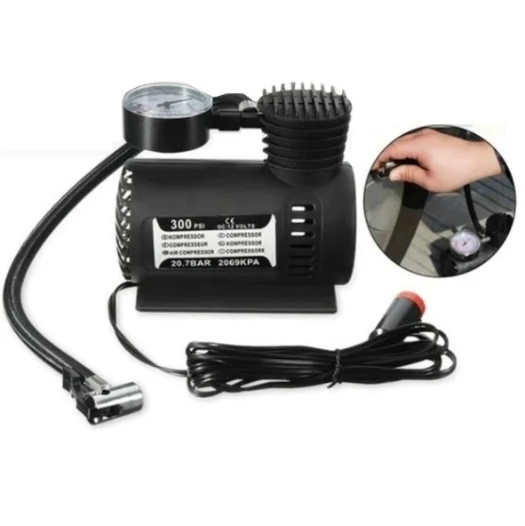 Zhltools Taşınabılır Oto Hava Kompresörü 12v 300 Psı ürün görseli 1