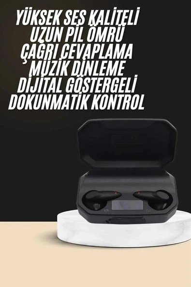 Kulak İçi Bluetooth Kulaklık Rgb Işıklı Çift Mikrofonlu İos/android Uyumlu Bt 5.2 ürün görseli 1
