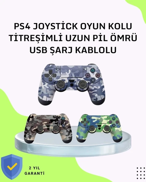Uzun Pil Ömürlü Oyun Kolu – Usb İle Hızlı Şarj Desteği ürün görseli 1