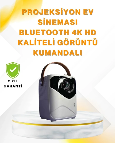 Ultra Hd Çözünürlüklü Taşınabilir Projektör – 1920x1080 Piksel Görüntü Kalitesi ürün görseli 1