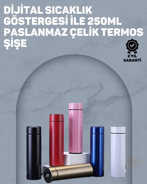 12 Saat Sıcak, 24 Saat Soğuk Tutabilen Paslanmaz Termos ürün görseli 1