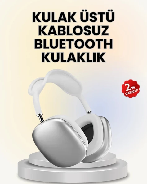 Katlanabilir Kablosuz Kulaklık | Yüksek Ses Kalitesi, 10 Metre Bağlantı Menzili ürün görseli 1