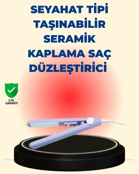 2’si 1 Arada Saç Düzleştirici Ve Bukle Maşası – Düz Ve Kıvırcık Saçlara Uygun Çok Yönlü Kullanım ürün görseli 1