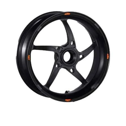 Ktm Uyumlu Siyah 1 Set Jant Şeridi ürün görseli 1