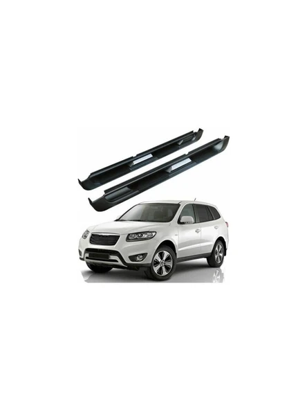hdm Hyundai Santafe Yan Basamak Siyah 2003-2010 Arası Oem ürün görseli 1