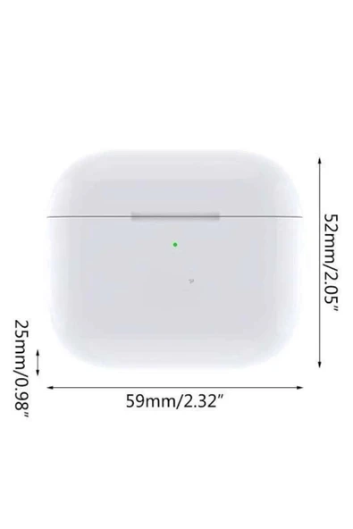 3.nesil İos Android Uyumlu Bluetooth 5.0 Beyaz Çağrı Cevaplama - Resim 4