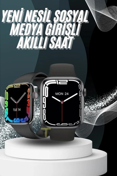 Yeni Model Akıllı Saat Dokunmatik Ekran Unisex Amoled Ekran 44 Mm ürün görseli 1