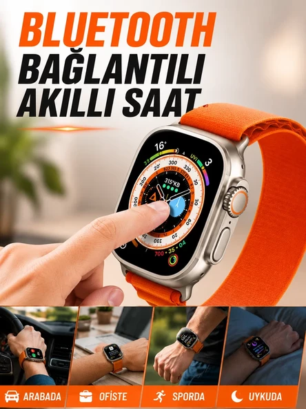BLUETOOTH BAĞLANTILI AKILLI SAAT ürün görseli 1