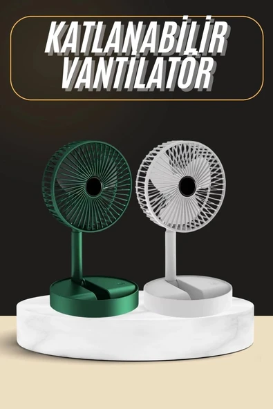 Katlanabilir Usb Şarjlı Masaüstü Soğutucu Mini Fan Telefon Tutucu ürün görseli 1