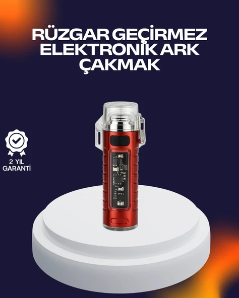 Rüzgar Geçirmez Elektrikli Çakmak Hayatta Kalma Tasarımlı ürün görseli 1