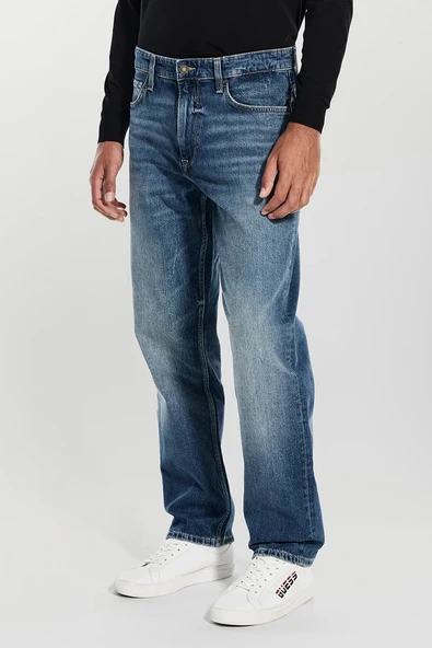 Owen  Erkek Relaxed Fit Jean - Resim 2