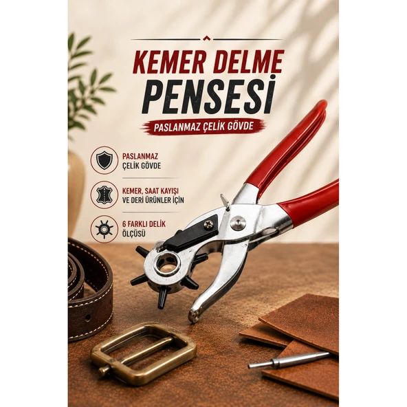 Kemer Delme Pensesi Paslanmaz Çelik Gövde ürün görseli 1