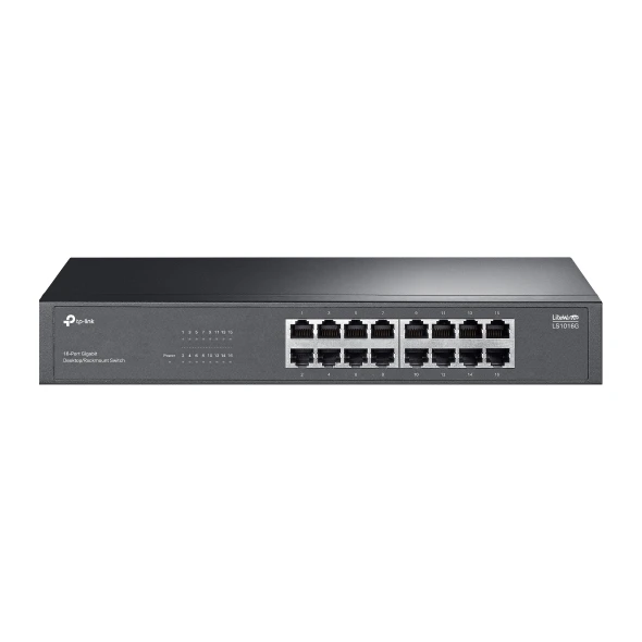 TP-LINK LS1016G 16PORT 10/100/1000 MBPS SWITCH - Resim 2