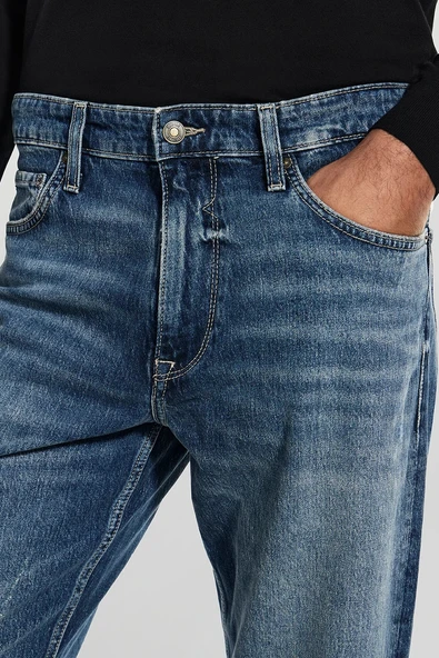 Owen  Erkek Relaxed Fit Jean - Resim 6