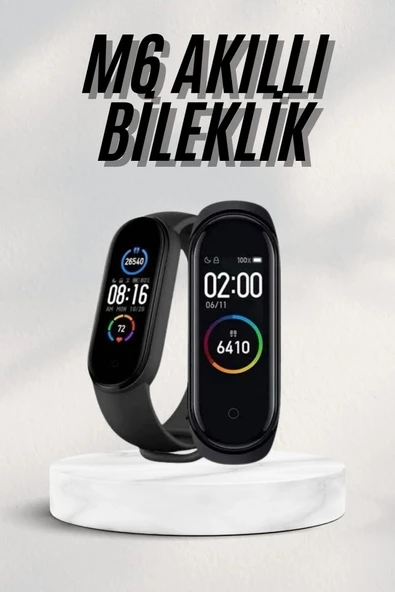 Akıllı Bileklik Android Ve İos Uyumlu Bildirim Ve Çağrı Görme Spor Takibi ürün görseli 1