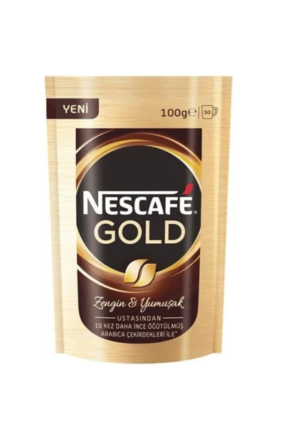 Gold 100 Gr Eko Paket Çözünebilir Kahve ürün görseli 1