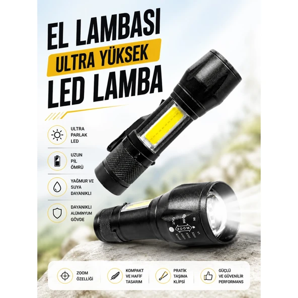 HS-41 EL LAMBASI Ultra Yüksek Led Lamba ürün görseli 1