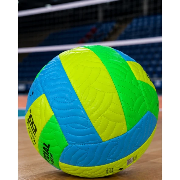 Renkli Voleybol Topu Dayanıklı Dikişli Antrenman ve Maç Topu ürün görseli 1