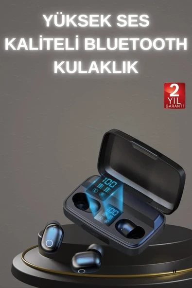 Yeni Nesil Tws Kablosuz Kulaklık Güçlü Batarya Yüksek Kalite Bluetooth 5.0 Anc Özelliği ürün görseli 1