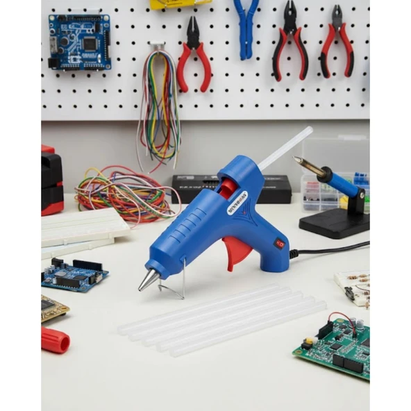 Güçlü Yapıştırma İçin 80 W Silikon Tabancası 11 mm Uyumlu 5 Adet Silikon ürün görseli 1