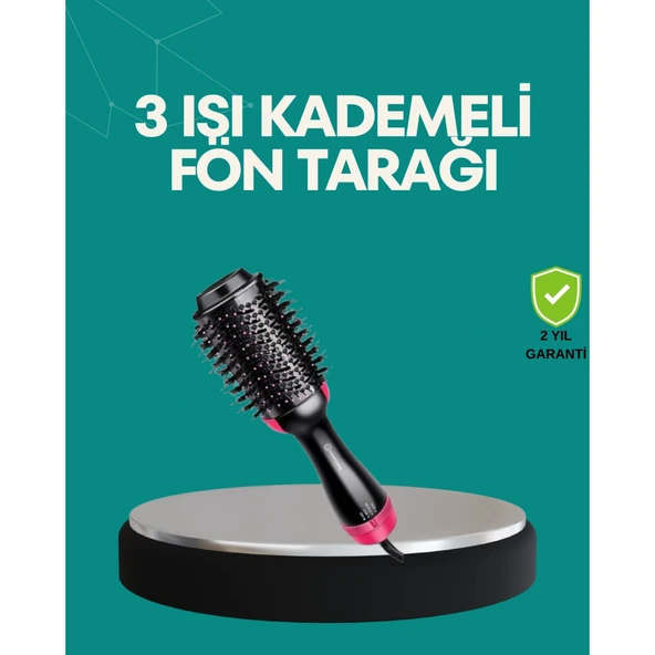 Kurutmalı Saç Şekillendirici Fönlü Fırça 1200 Watt Güç ürün görseli 1