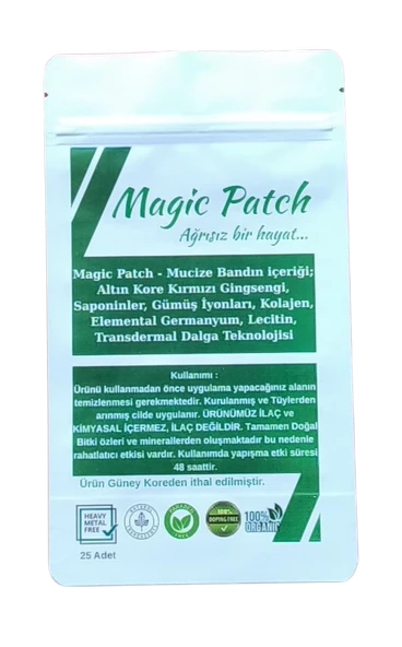 Magic Patch Ağrı Bandı 25 Adet ürün görseli 1